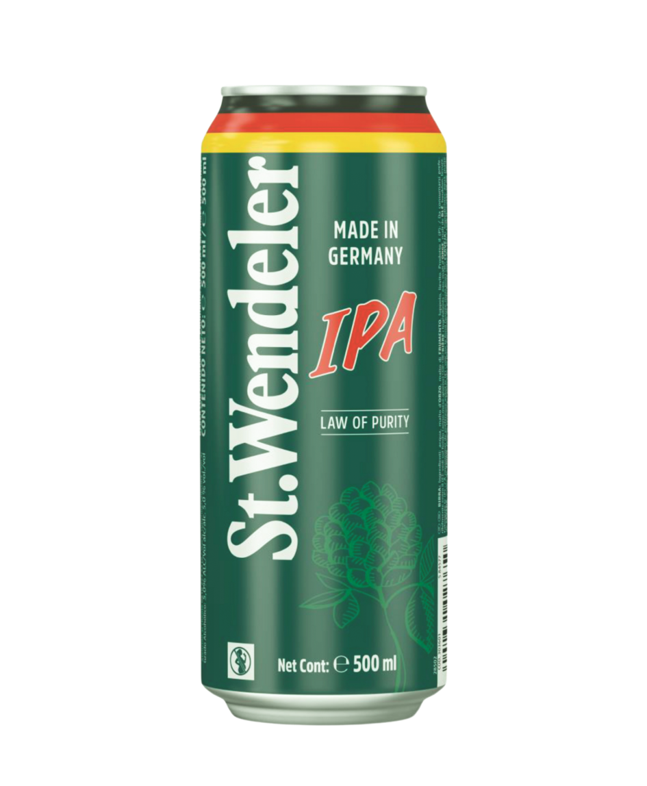 BIA ST. WENDELER IPA - Bia lúa mạch  ( bia đắng nhẹ ). 